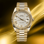 Seiko Mod Day - Date Gold White - Watches By Cody