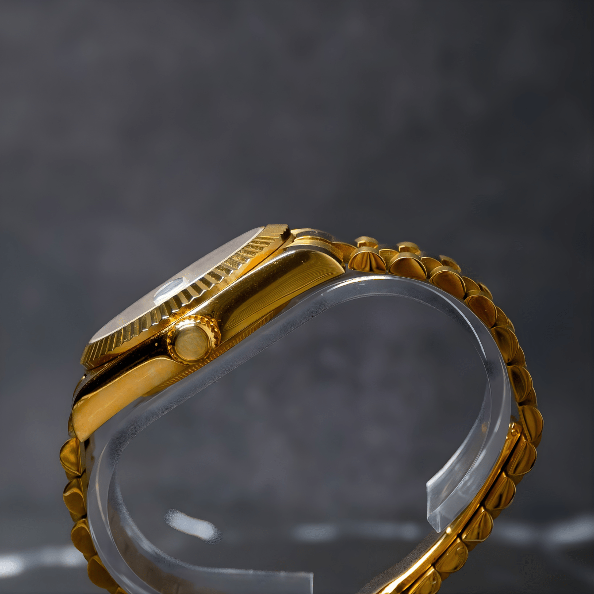 Seiko Mod Day - Date Gold White - Watches By Cody