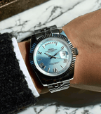Seiko Mod Day - Date Roman Tiffany - Watches By Cody