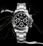 Seiko Mod Daytona Black - Watches By Cody