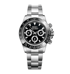 Seiko Mod Daytona Black - Watches By Cody
