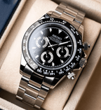 Seiko Mod Daytona Black - Watches By Cody