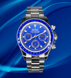 Seiko Mod Daytona Blue Diamond - Watches By Cody