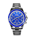 Seiko Mod Daytona Blue Diamond - Watches By Cody
