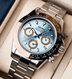 Seiko Mod Daytona Brown Blue - Watches By Cody