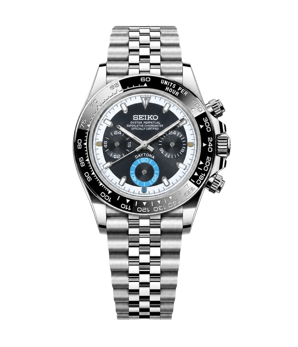 Seiko Mod Daytona Dark Racing - Watches By Cody