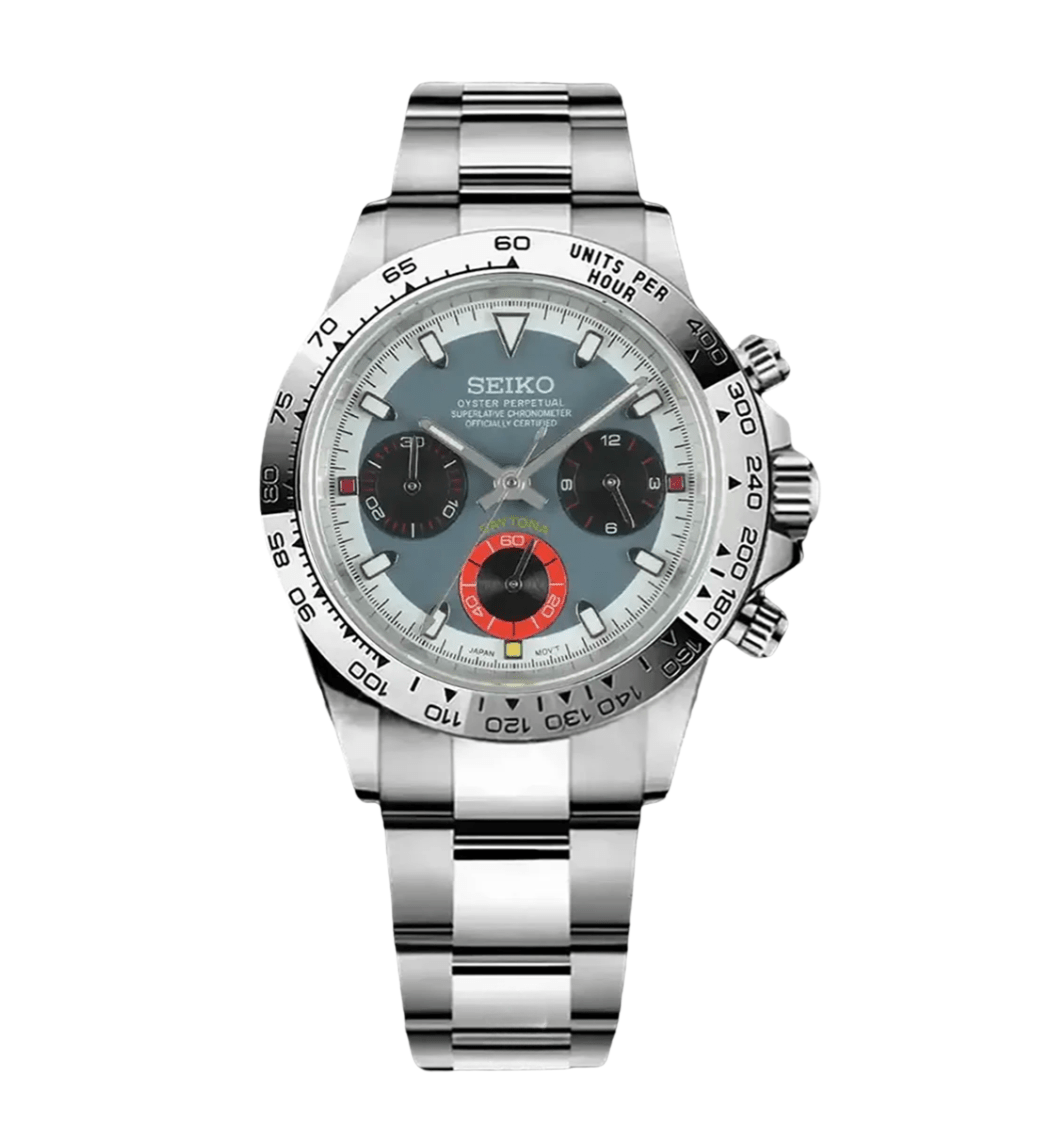 Seiko Mod Daytona Flame Racer - Watches By Cody