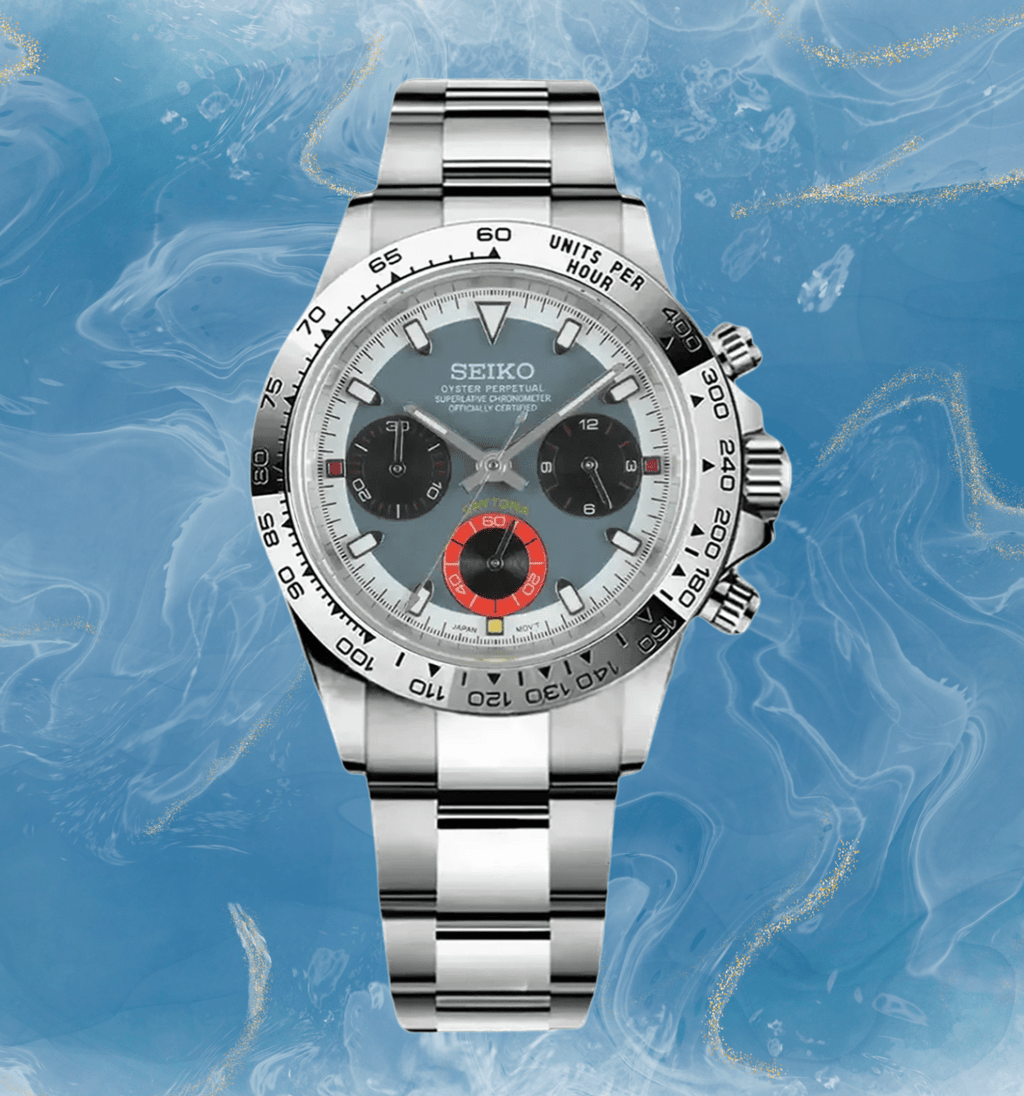 Seiko Mod Daytona Flame Racer - Watches By Cody