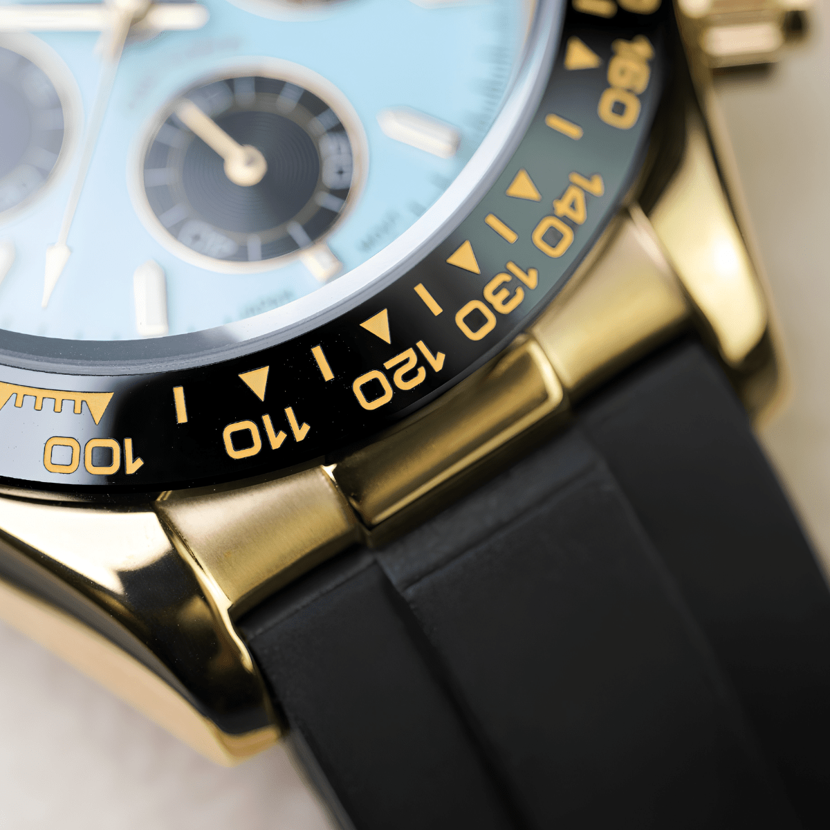 Seiko Mod Daytona Gold Tiffany - Watches By Cody
