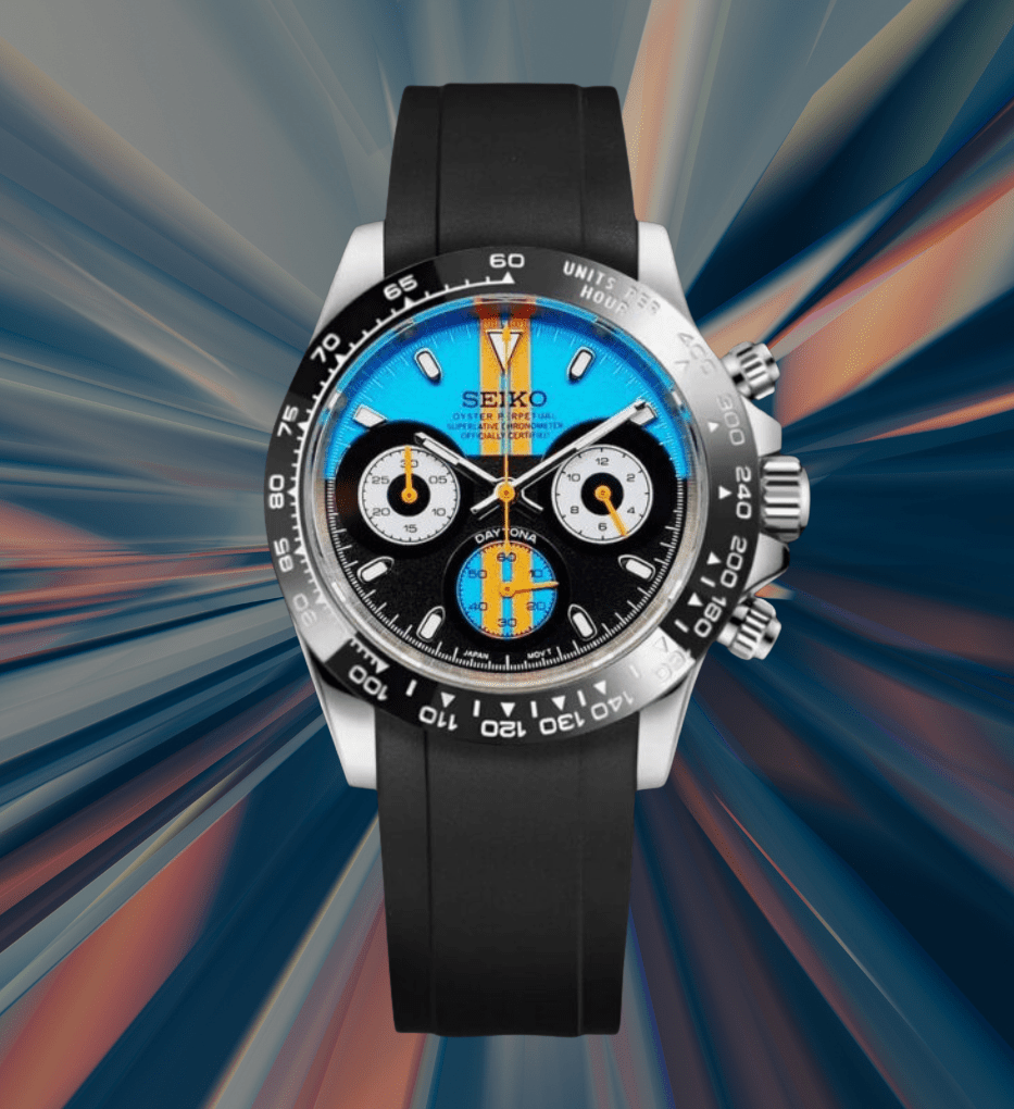 Seiko Mod Daytona "Monaco" - Watches By Cody