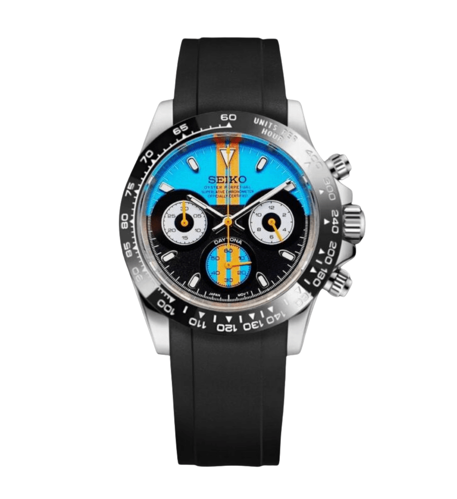 Seiko Mod Daytona "Monaco" - Watches By Cody