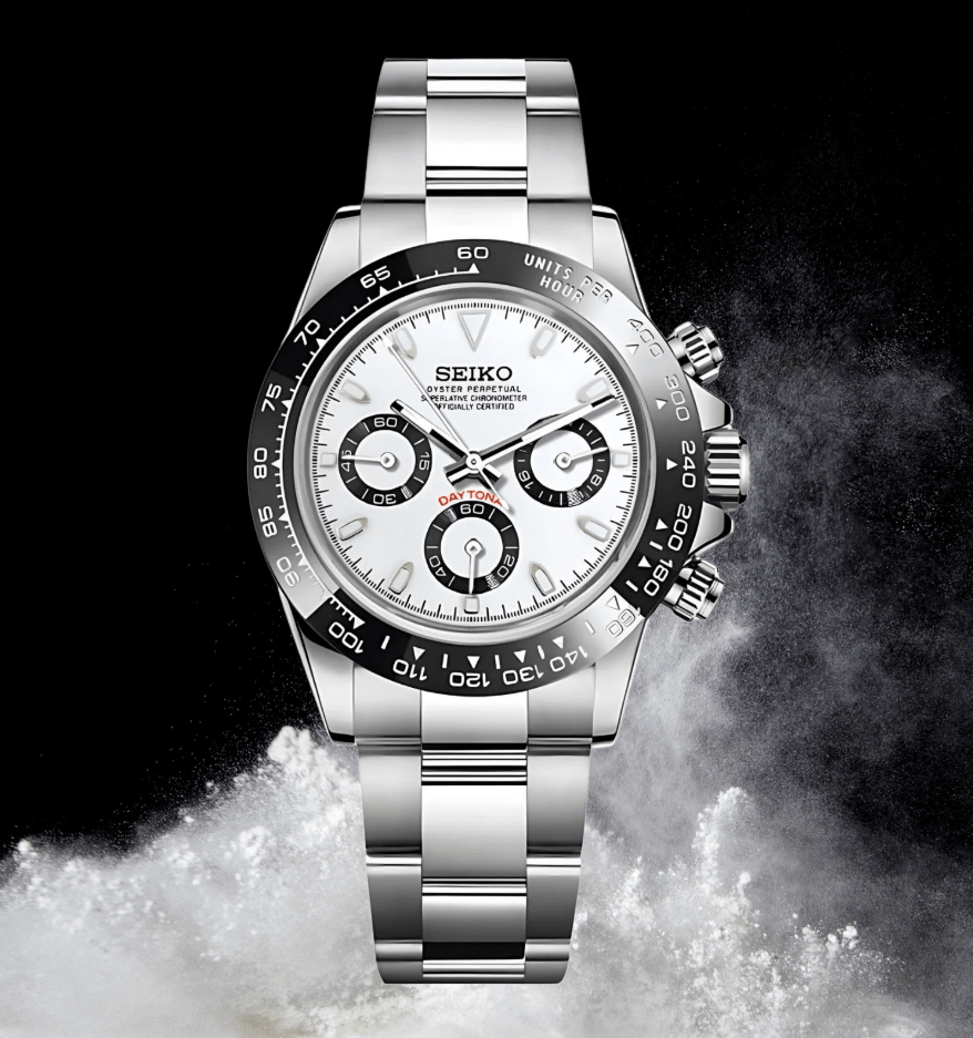 Seiko Mod Daytona Panda - Watches By Cody