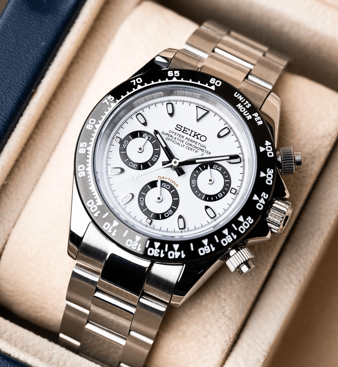 Seiko Mod Daytona Panda - Watches By Cody
