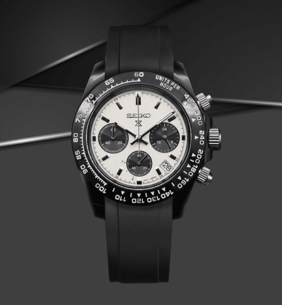 Seiko Mod Daytona Panda Speed Timer - Watches By Cody
