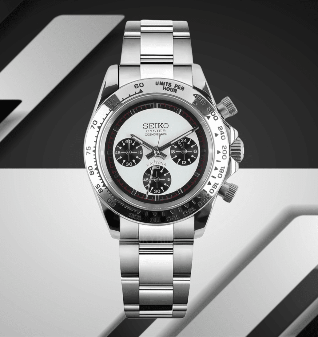 Seiko Mod Daytona "Paul Newman" - Watches By Cody