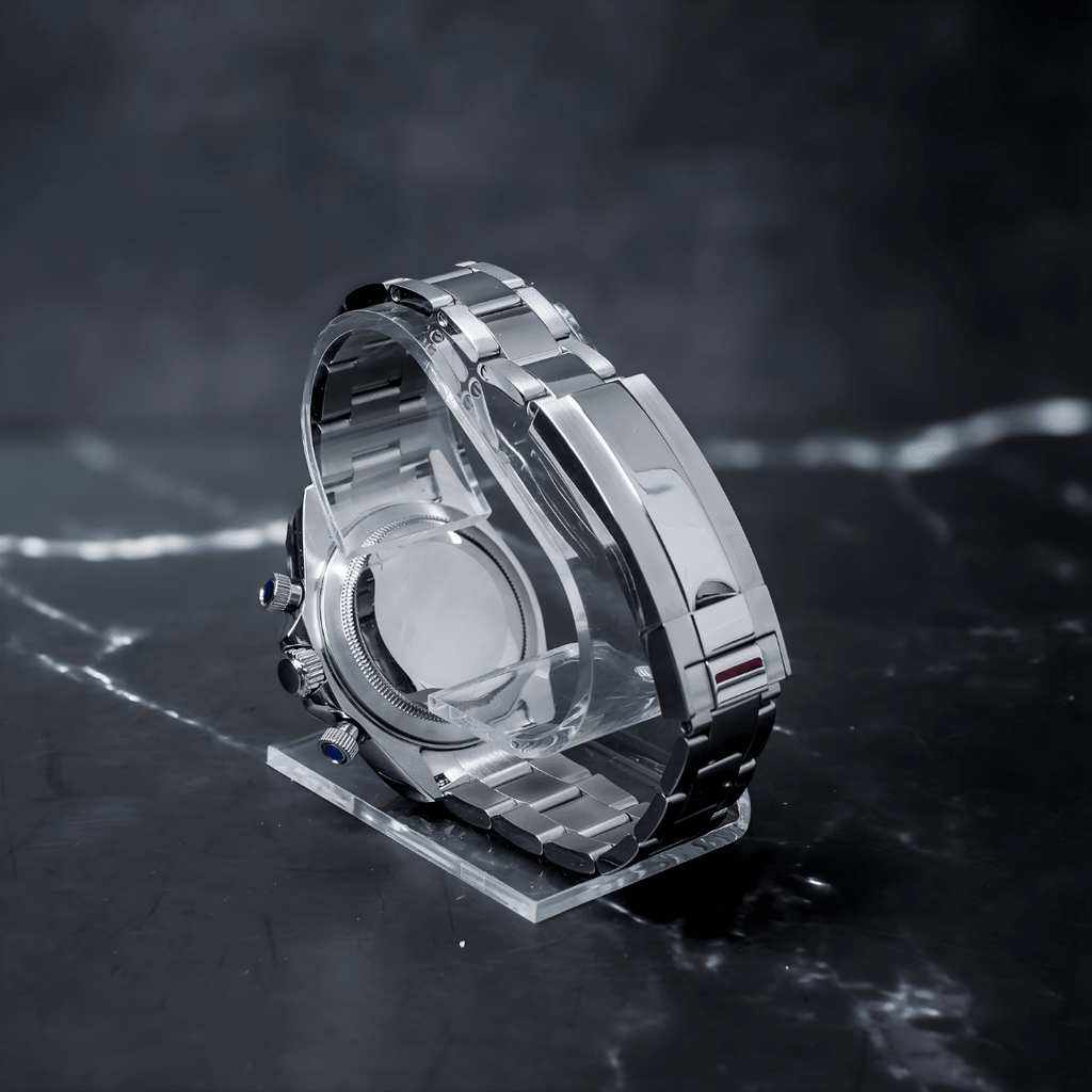 Seiko Mod Daytona Platinum Green - Watches By Cody