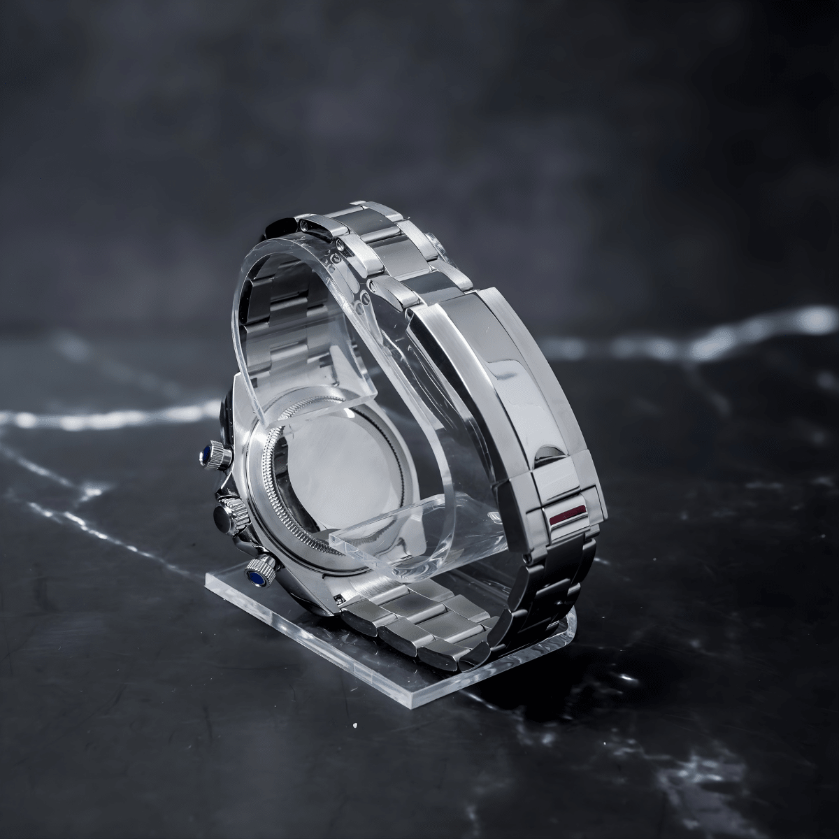 Seiko Mod Daytona Platinum Green - Watches By Cody
