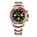 Seiko Mod Daytona Rainbow Rose Gold - Watches By Cody