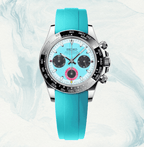 Seiko Mod Daytona Red Racer Tiffany - Watches By Cody