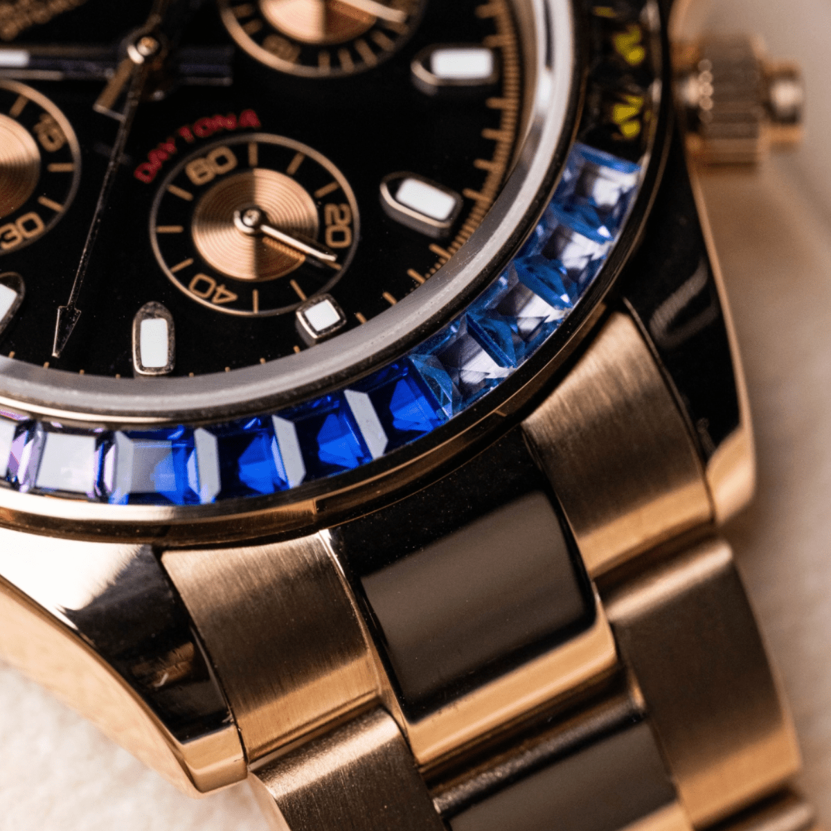 Seiko Mod Daytona RG Rainbow - Watches By Cody