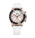 Seiko Mod Daytona RG White - Watches By Cody