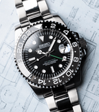 Seiko Mod GMT Bruce Wayne - Watches By Cody