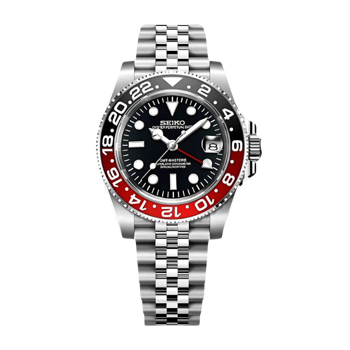 Seiko Mod GMT Coke - Watches By Cody
