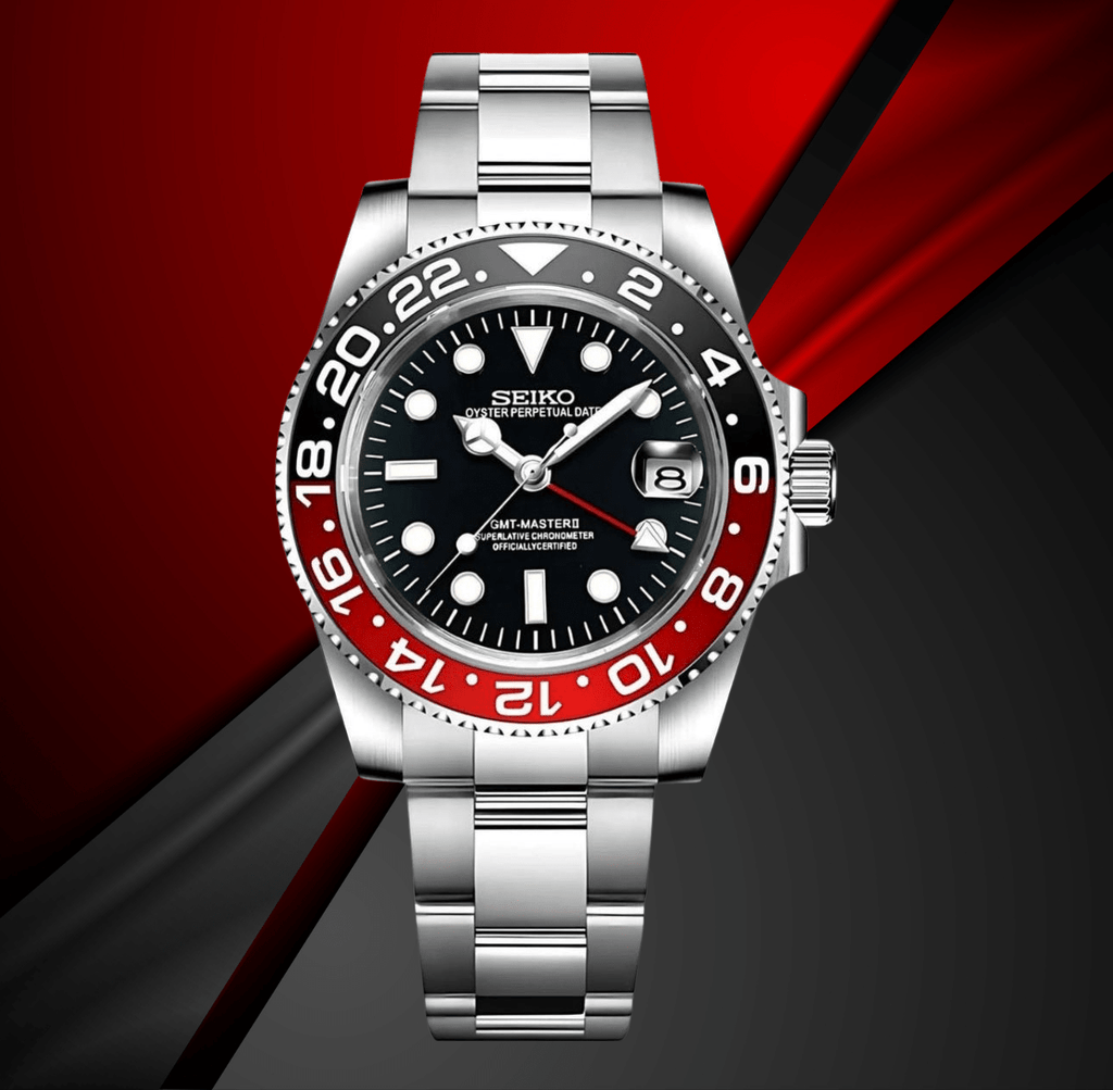 Seiko Mod GMT Coke - Watches By Cody
