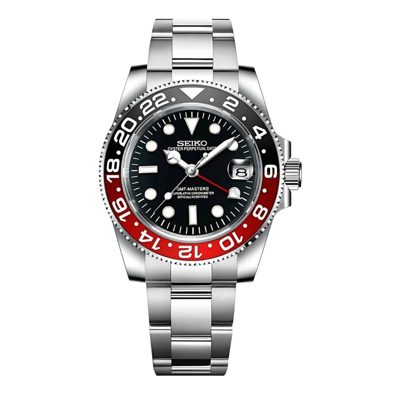 Seiko Mod GMT Coke - Watches By Cody