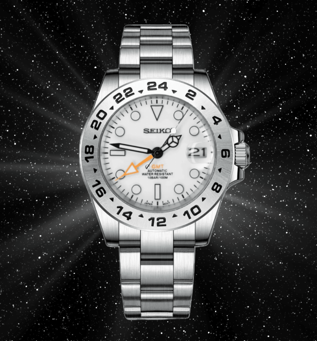 Seiko Mod GMT Explorer II - Watches By Cody