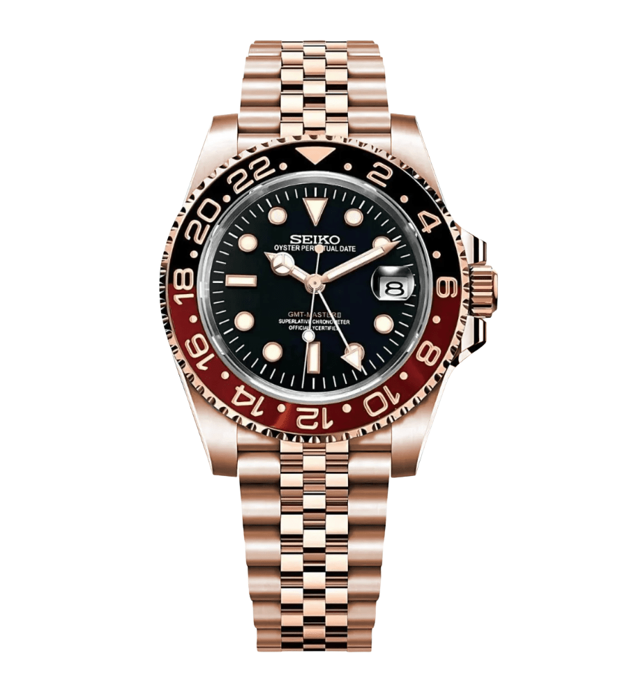 Seiko Mod GMT RG Root - Watches By Cody