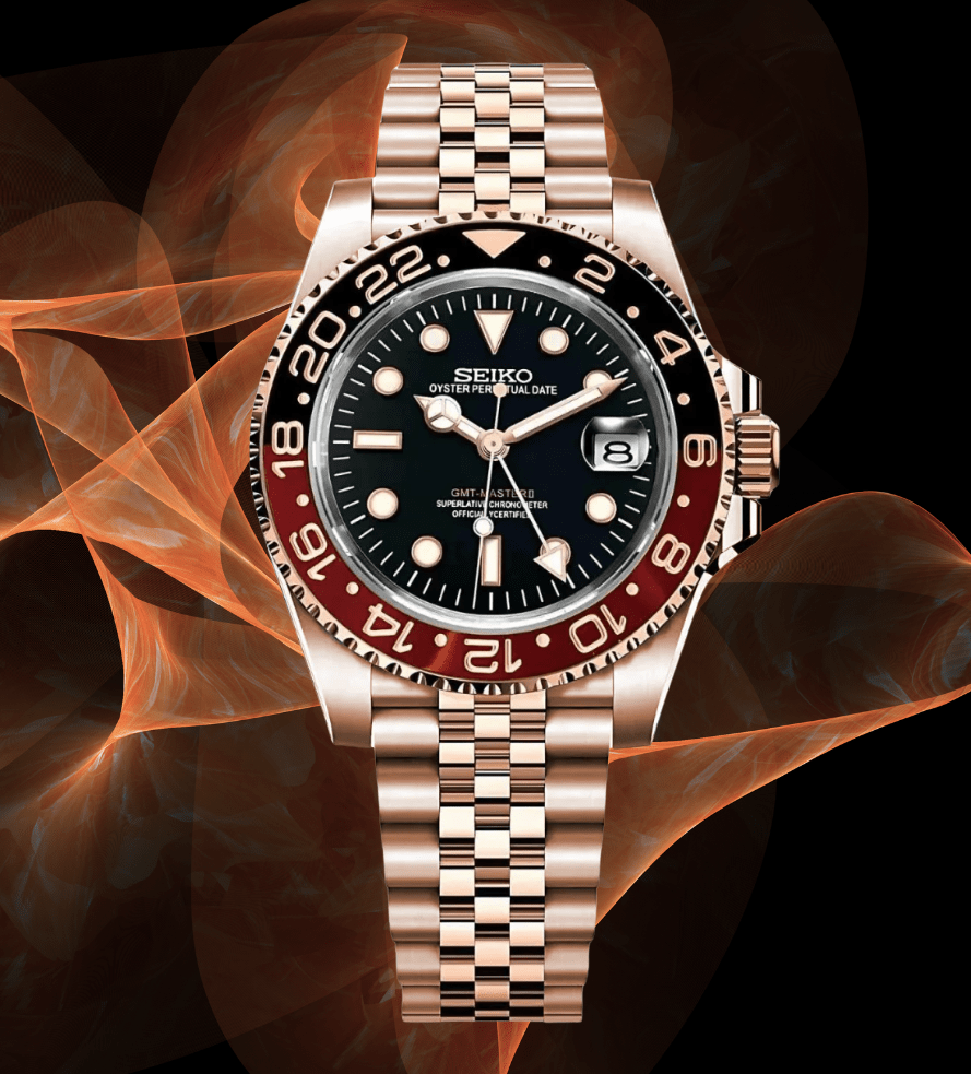 Seiko Mod GMT RG Root - Watches By Cody