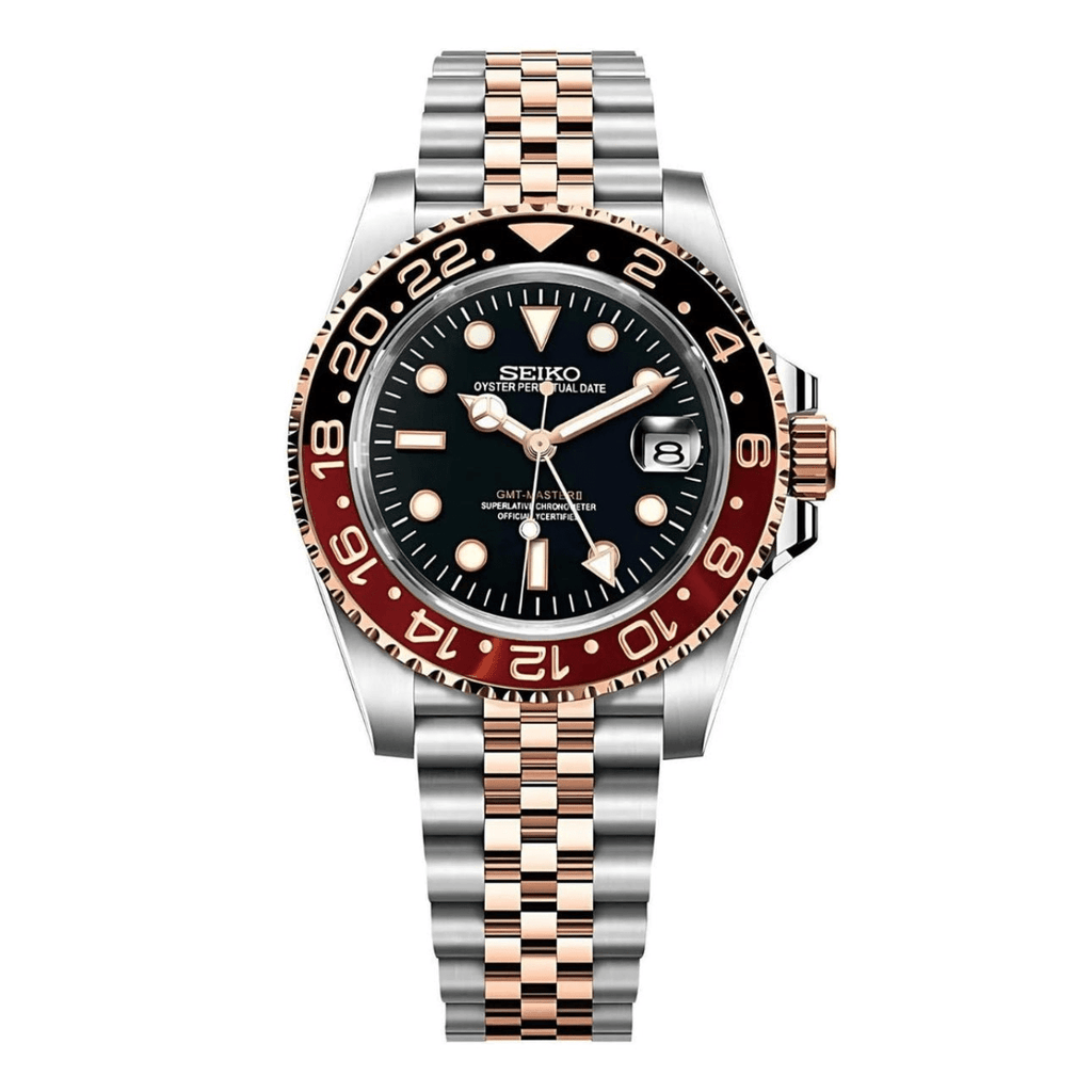 Seiko Mod GMT Rootbeer - Watches By Cody