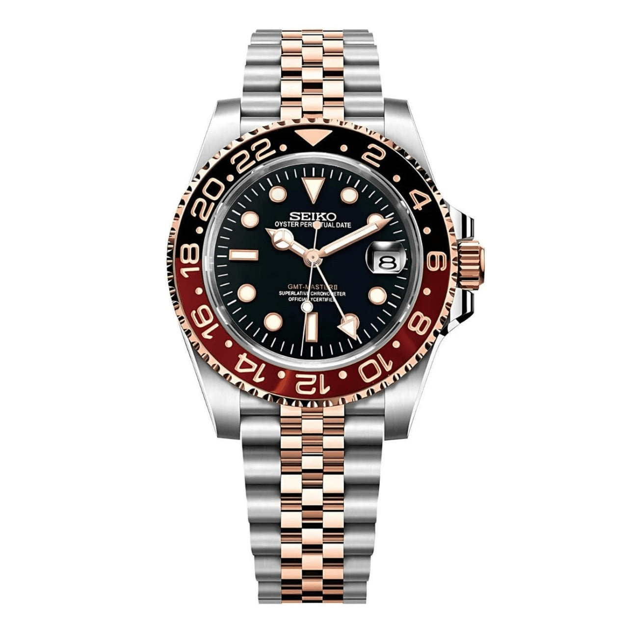 Seiko Mod GMT Rootbeer - Watches By Cody