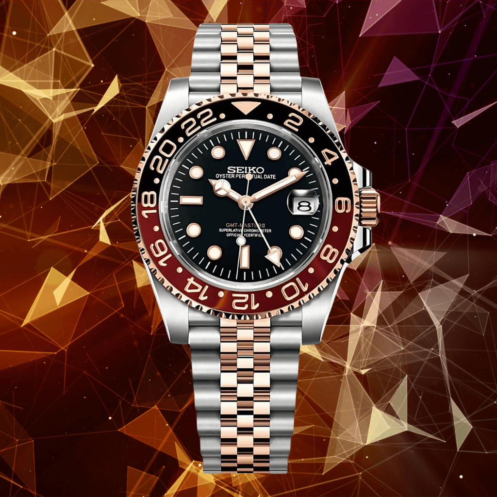 Seiko Mod GMT Rootbeer - Watches By Cody