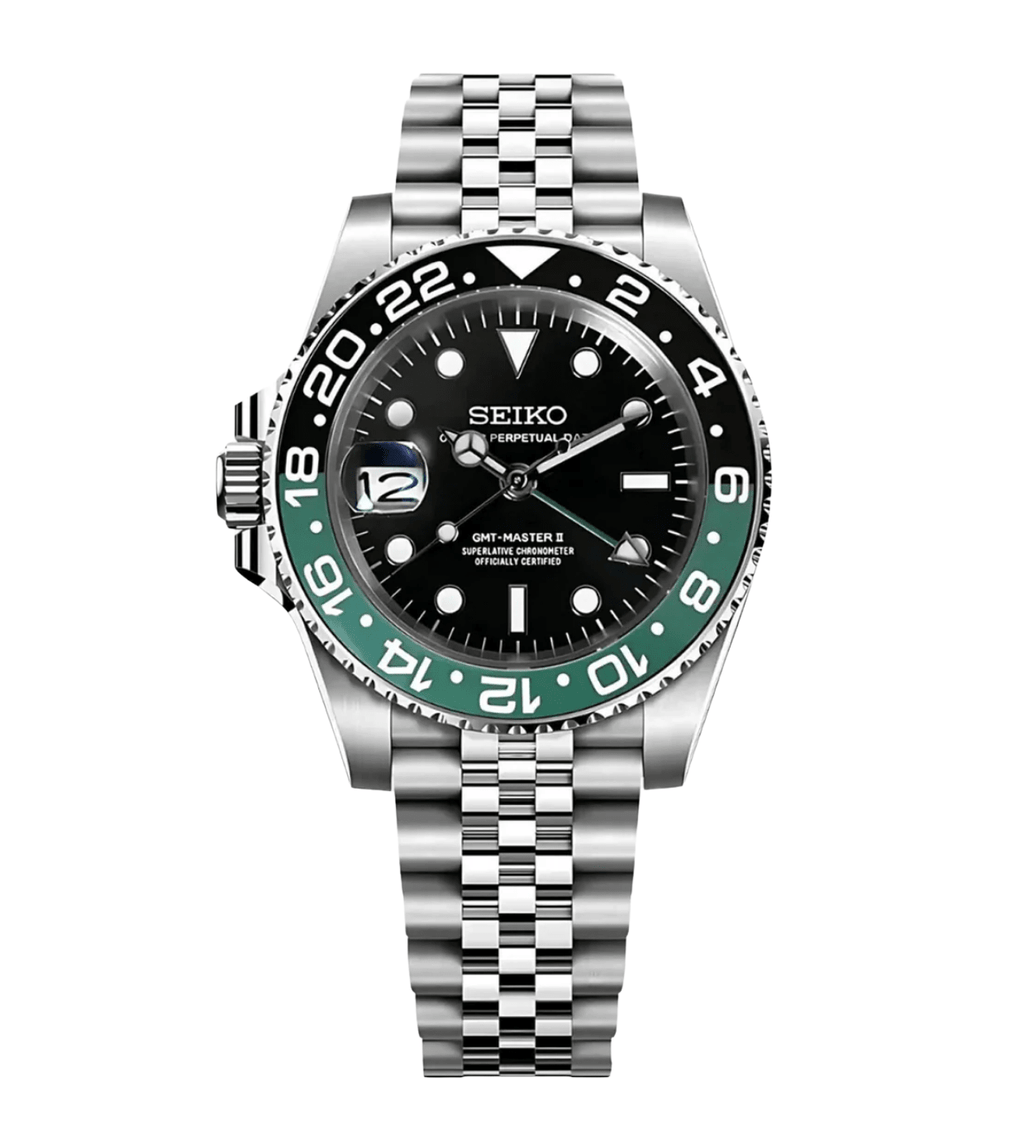 Seiko Mod GMT Sprite - Watches By Cody
