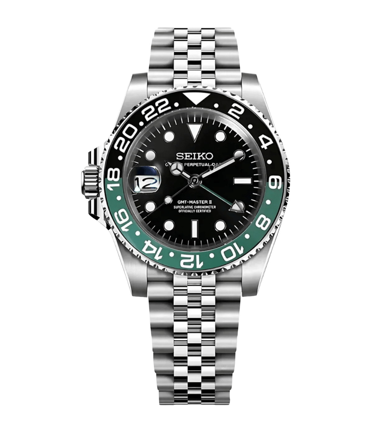 Seiko Mod GMT Sprite - Watches By Cody