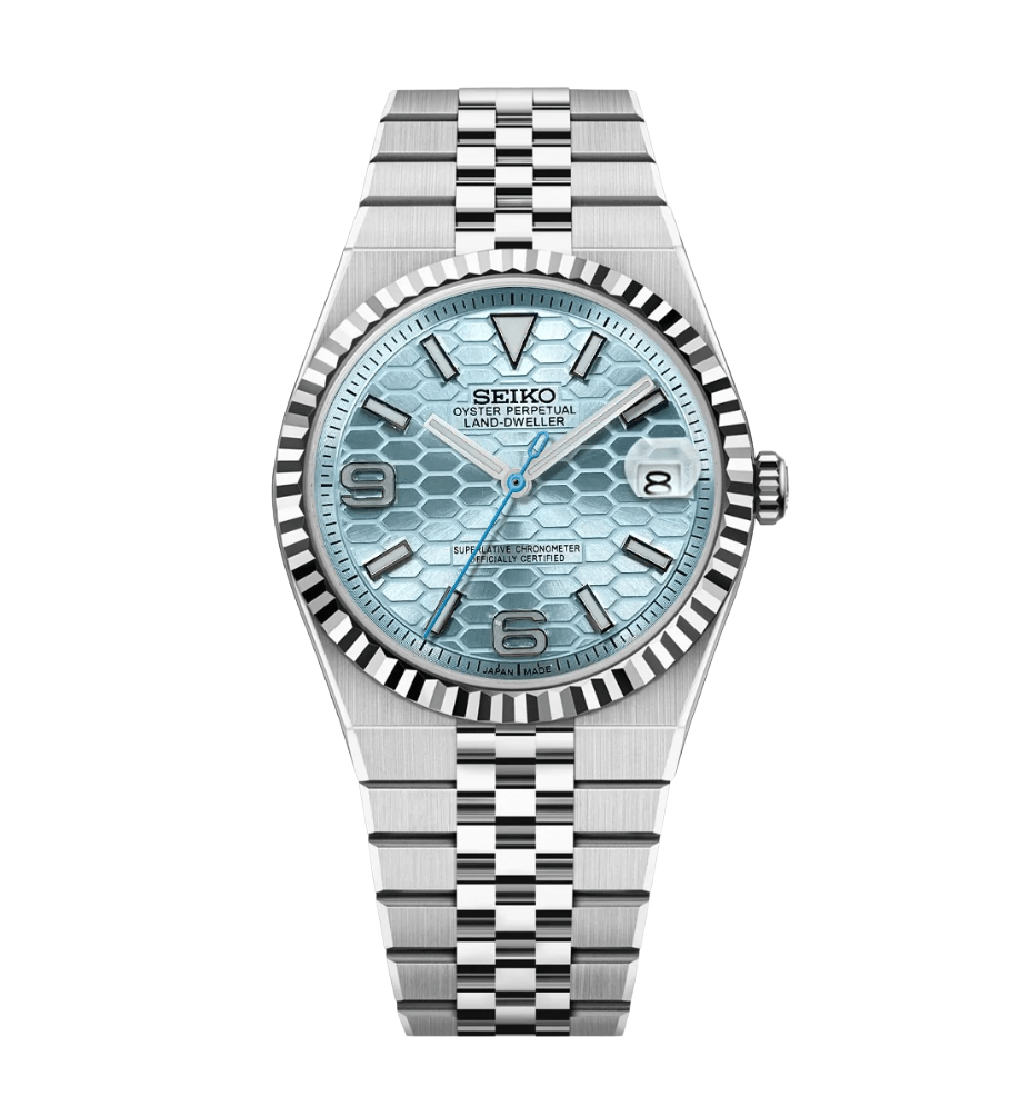 Seiko Mod Land-Dweller Sky Blue - Watches By Cody