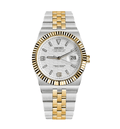 Seiko Mod Land-Dweller Twotone White - Watches By Cody