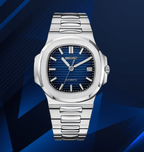 Seiko Mod Nautilus Blue - Watches By Cody