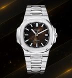 Seiko Mod Nautilus Brown - Watches By Cody