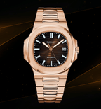 Seiko Mod Nautilus RG Chocolate - Watches By Cody