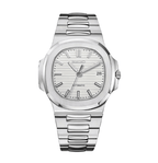 Seiko Mod Nautilus White - Watches By Cody
