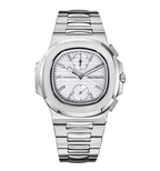 Seiko Mod Nautilus White Chrono - Watches By Cody