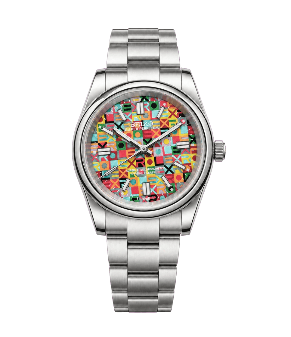 Seiko Mod Oyster Perpetual Multicolor - Watches By Cody