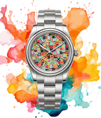 Seiko Mod Oyster Perpetual Multicolor - Watches By Cody
