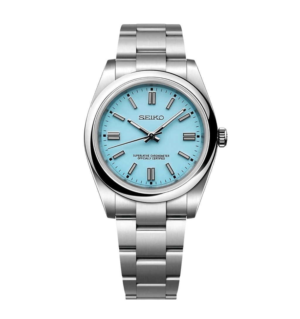 Seiko Mod Oyster Perpetual Tiffany - Watches By Cody