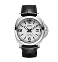 Seiko Mod Paneiko Black White NH35 automatic movement black leather strap
