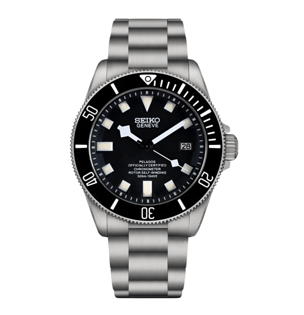 Seiko Mod Pelagos Black - Watches By Cody