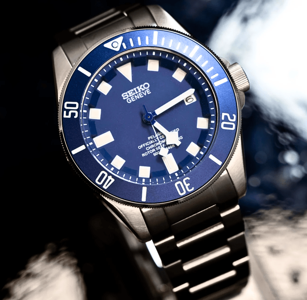Seiko Mod Pelagos Blue - Watches By Cody